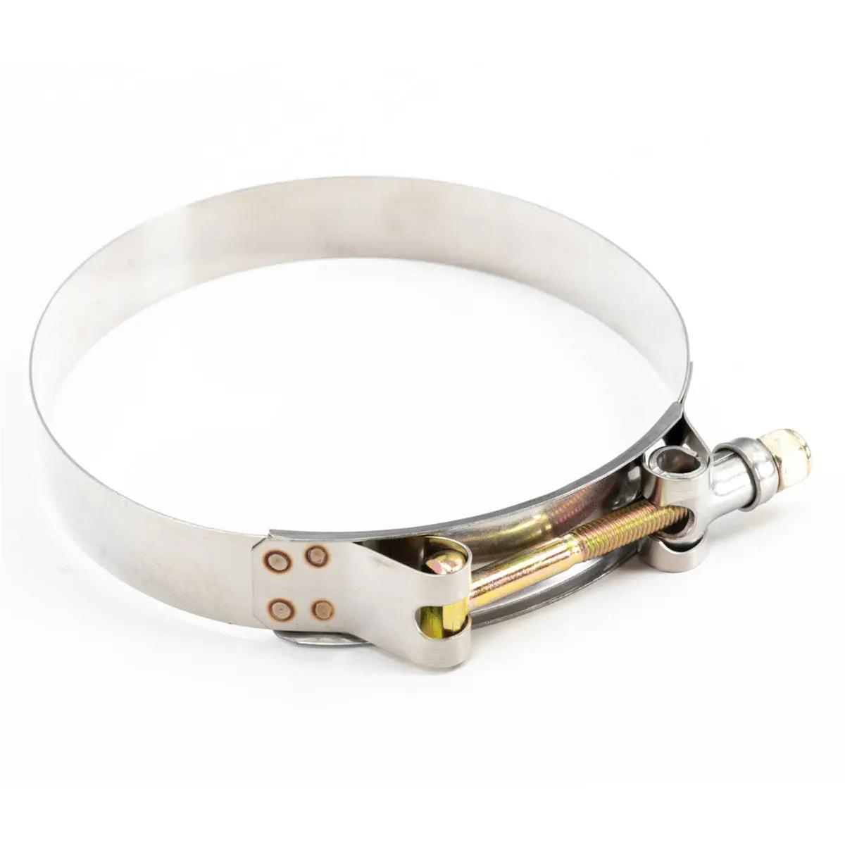 Pacific Performance Engineering T-Bolt Clamps 515450400 Clamp, T-bolt, Stainless Steel, 4.724 in. Maximum Diameter, Each