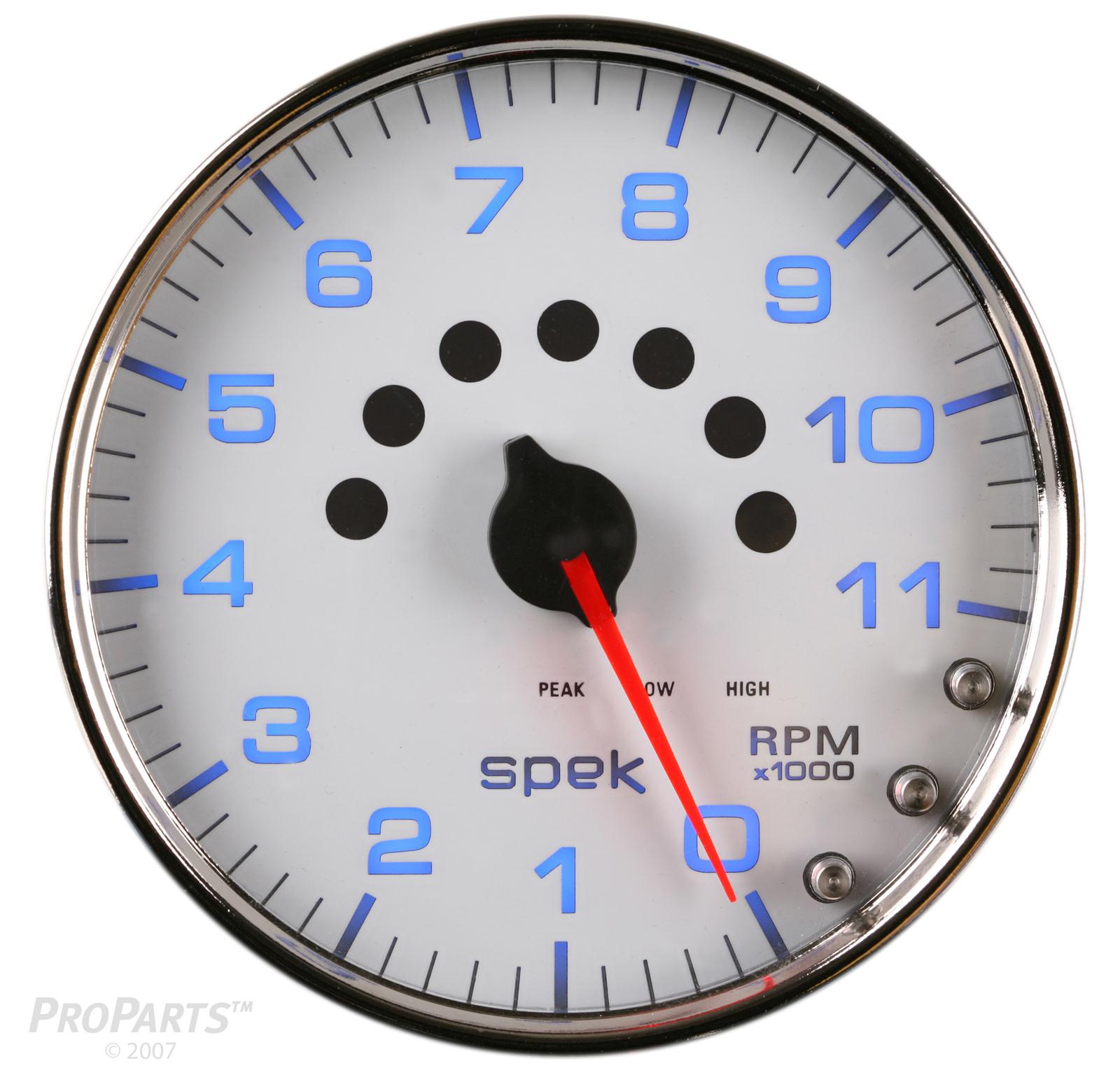 AutoMeter P23852 AutoMeter Spek-Pro Tachometer Gauges | Summit Racing