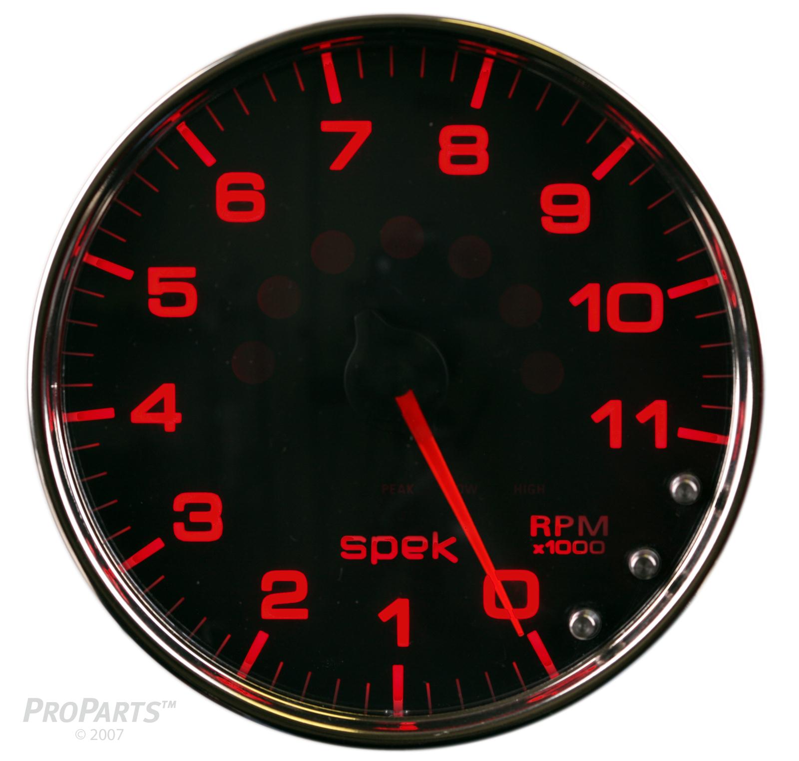 AutoMeter P23931 AutoMeter SpekPro Tachometer Gauges Summit Racing