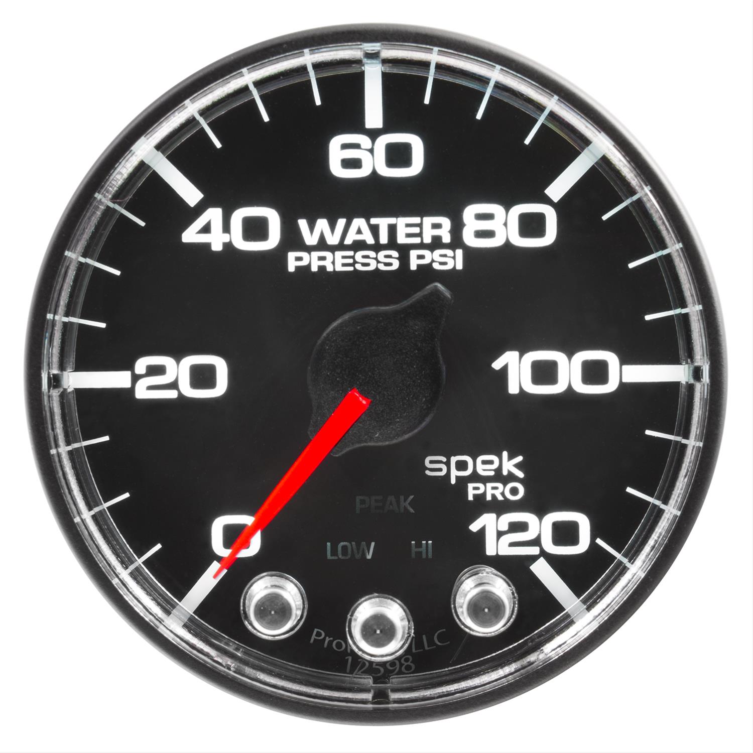 AutoMeter P345318 AutoMeter SpekPro Analog Gauges Summit Racing