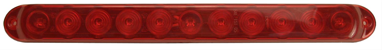 Pacer Performance Outback F4 Mini Light Bars 20-350 Third Brake Assemblies, Tailgate Mount, LED, Red Lens, 15.375 in., Each
