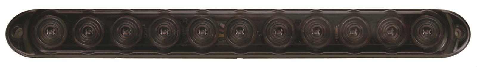 Pacer Performance Outback F4 Mini Light Bars 20-352 Third Brake Assemblies, Tailgate Mount, LED, Smoke Lens, 15.375 in., Each