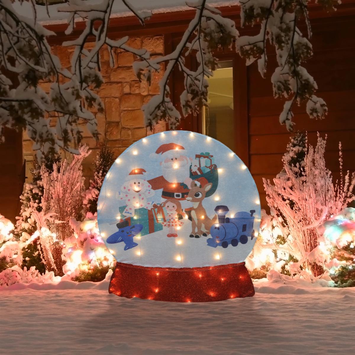 Summit Gifts 56406 Rudolph Friends Snow Globe Display 