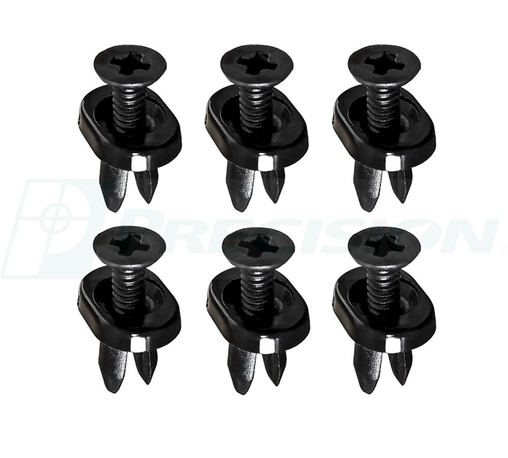 Precision Replacement Parts Weatherstrip Seal Fasteners CFK-1622-06 2006-2012 Ford Fusion (4Dr Sedan), Cowl Fastener Clip Kit, 6 Piece Set thumbnail 3