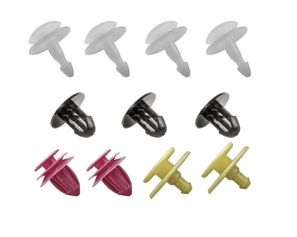 Precision Replacement Parts Weatherstrip Seal Fasteners CFK-2380-03 2003-2011 Honda Element, Cowl Fastener Clip Kit, 11 Piece Kit