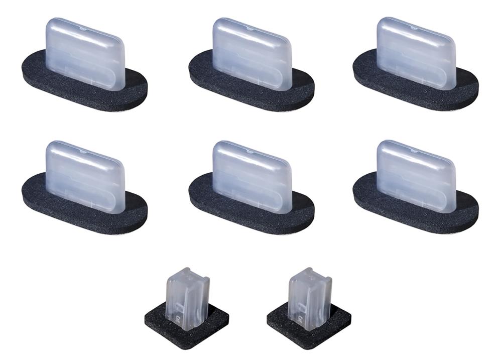 Precision Replacement Parts Weatherstrip Seal Fasteners CFK-2391-04 2004-2010 Infiniti QX56/Nissan Armada/Pathfinder, Cowl Fastener Clip Kit, 8 Piece Set thumbnail 3