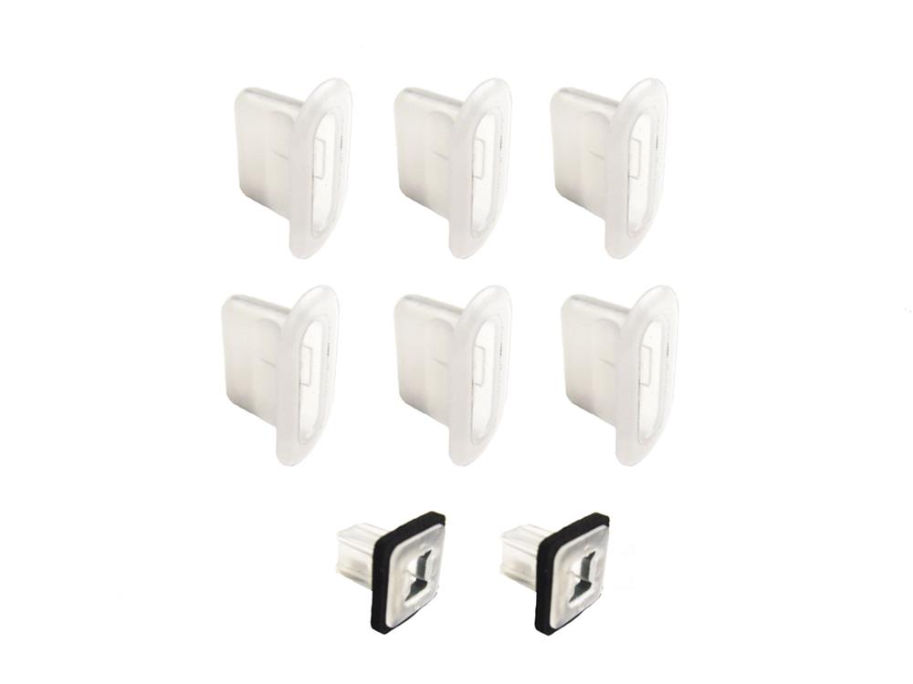 Precision Replacement Parts Weatherstrip Seal Fasteners CFK-2391-05 2005-2010 Infiniti QX56/Nissan Armada(12), Cowl Fastener Clip Kit, 8 Piece Set