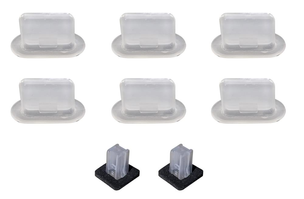 Precision Replacement Parts Weatherstrip Seal Fasteners CFK-2391-05 2005-2010 Infiniti QX56/Nissan Armada(12), Cowl Fastener Clip Kit, 8 Piece Set thumbnail 4