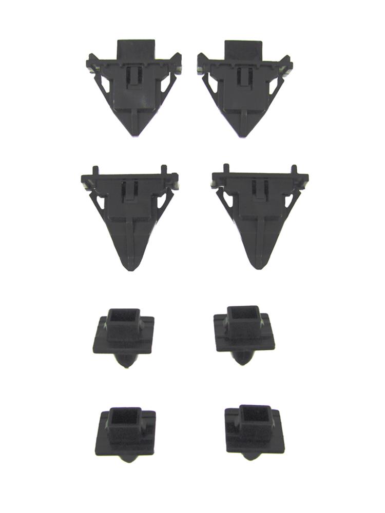 Precision Replacement Parts Weatherstrip Seal Fasteners CFK-2652-07 2007-2014 Toyota FJ Cruiser, Cowl Fastener Clip Kit, 8 Piece Set