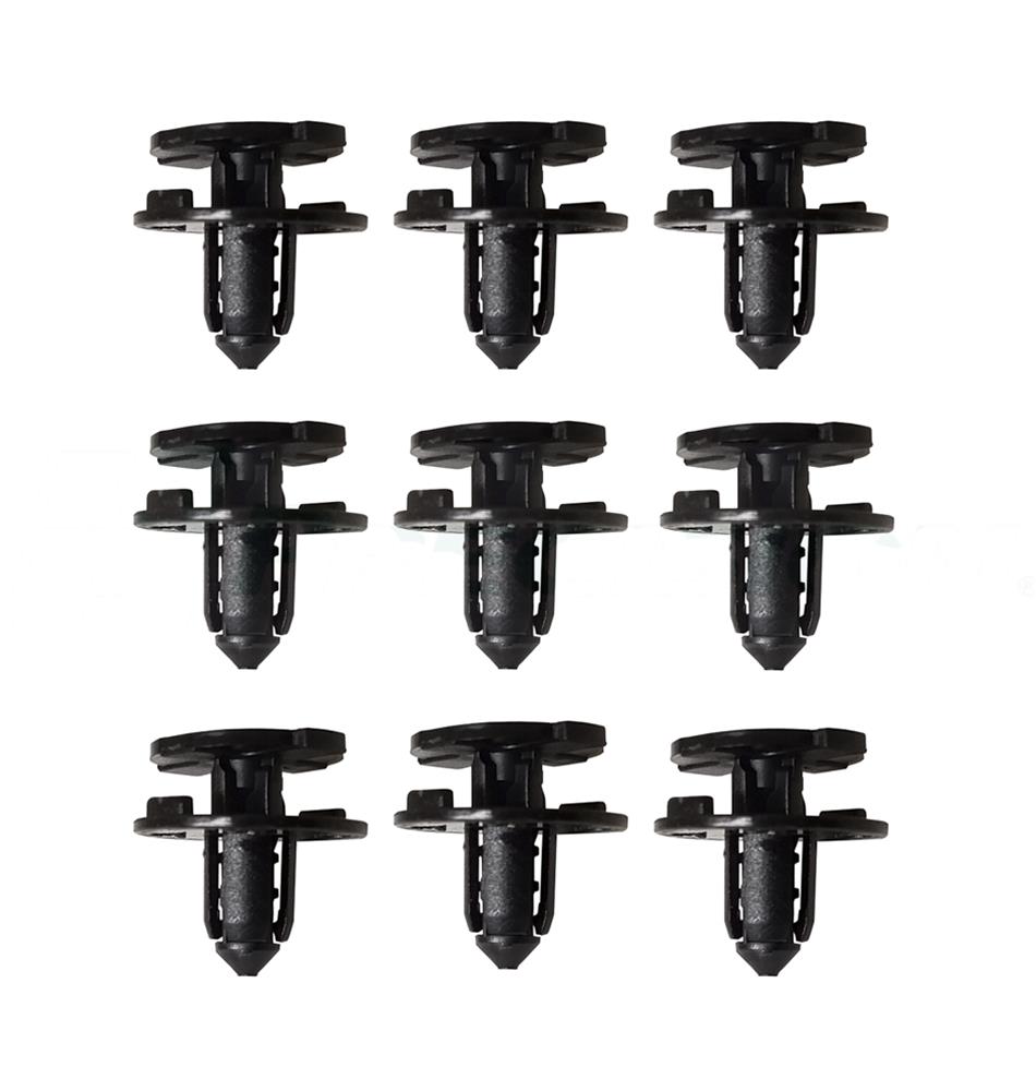 Precision Replacement Parts Weatherstrip Seal Fasteners CFK-3579-13 2013-2013 Infiniti JX35, Cowl Fastener Clip Kit, 9 Piece Set