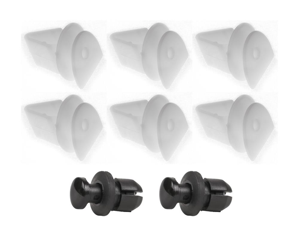 Precision Replacement Parts - Weatherstrip Seal Fasteners for 2014-2018 RDX CFK-3637-13 Acura RDX, Cowl Fastener Clip Kit, 8 Piece Set