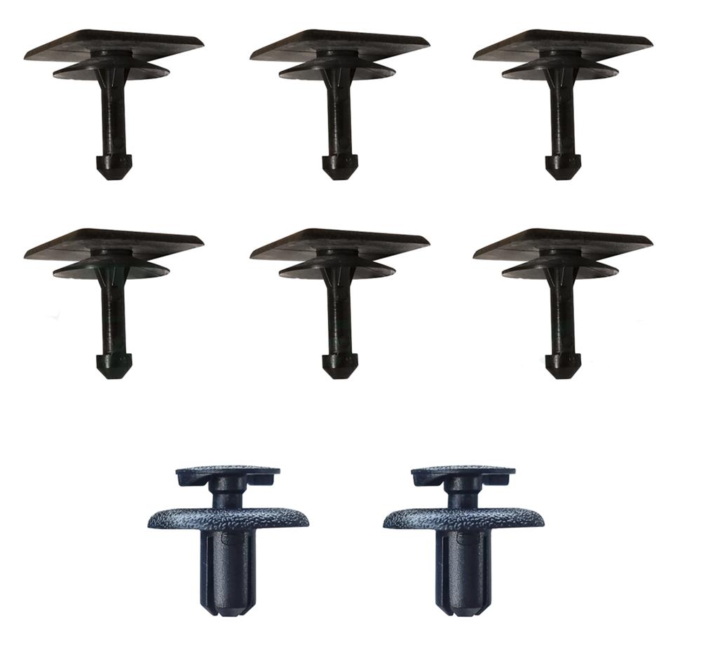 Precision Replacement Parts Weatherstrip Seal Fasteners CFK-3741-14 2014-2019 Subaru Forester (4Dr Wagon), Cowl Fastener Clip Kit, 8 Piece Set thumbnail 3