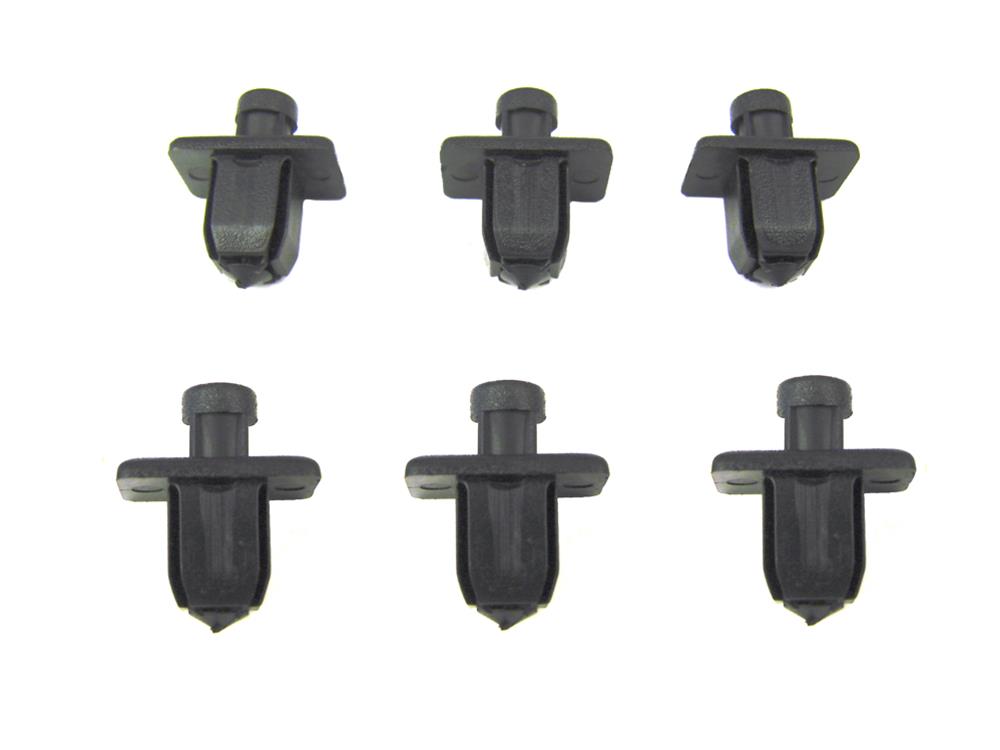 Precision Replacement Parts Weatherstrip Seal Fasteners CFK-526-86 1986-1994 Nissan D21/Pathfinder, Cowl Fastener Clip Kit, 6 Piece Set