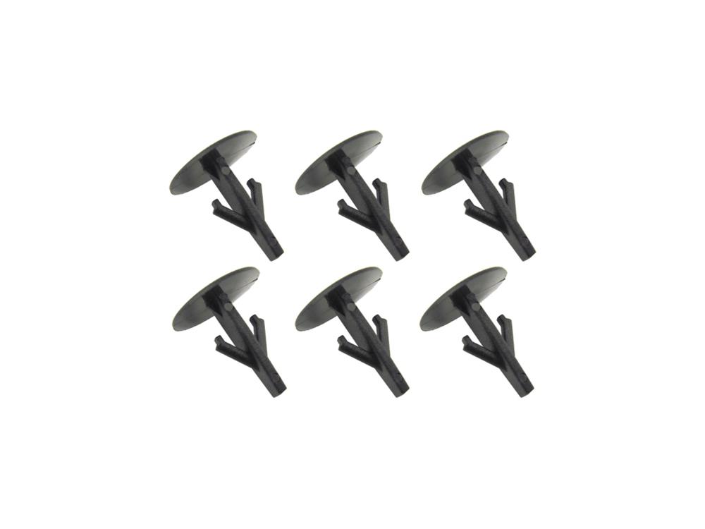 Precision Replacement Parts Weatherstrip Seal Fasteners CFK-772-94 1994-1997 Honda Accord (Coupe), Cowl Fastener Clip Kit, 6 Piece Set