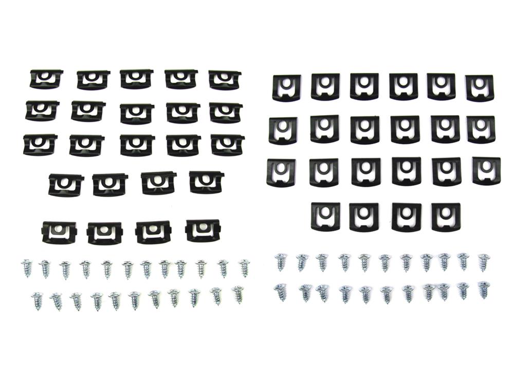 Precision Replacement Parts Windshield Molding Clip Kits MCK-3441-68 1968-1976 Dodge Dart (2Dr Hardtop), Kit, and Rear Window