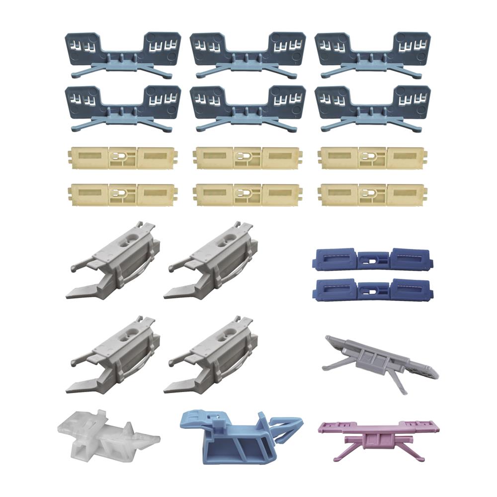 Precision Replacement Parts Windshield Molding Clip Kits PCK-2358-03 2003-2007 Honda Accord (2Dr Coupe), Kit, Windshield, 22 Piece Set