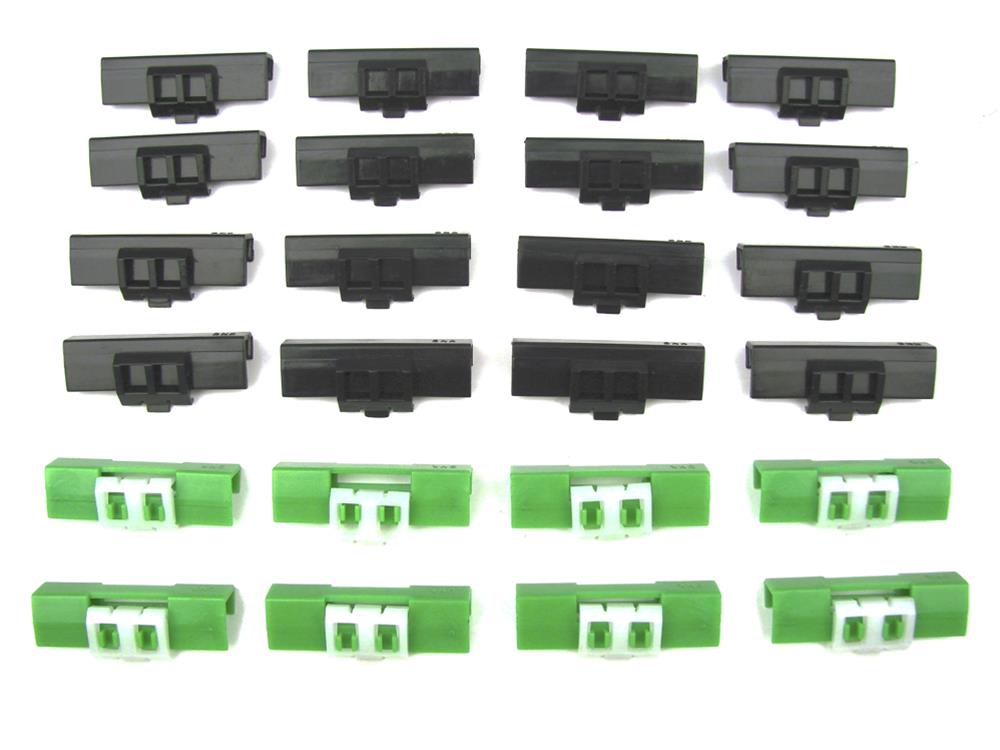 Precision Replacement Parts Windshield Molding Clip Kits PCK-404-79-G 1979-1990 Volvo 240/242/24/245/262C/265, Kit, Windshield, 24 Piece Set