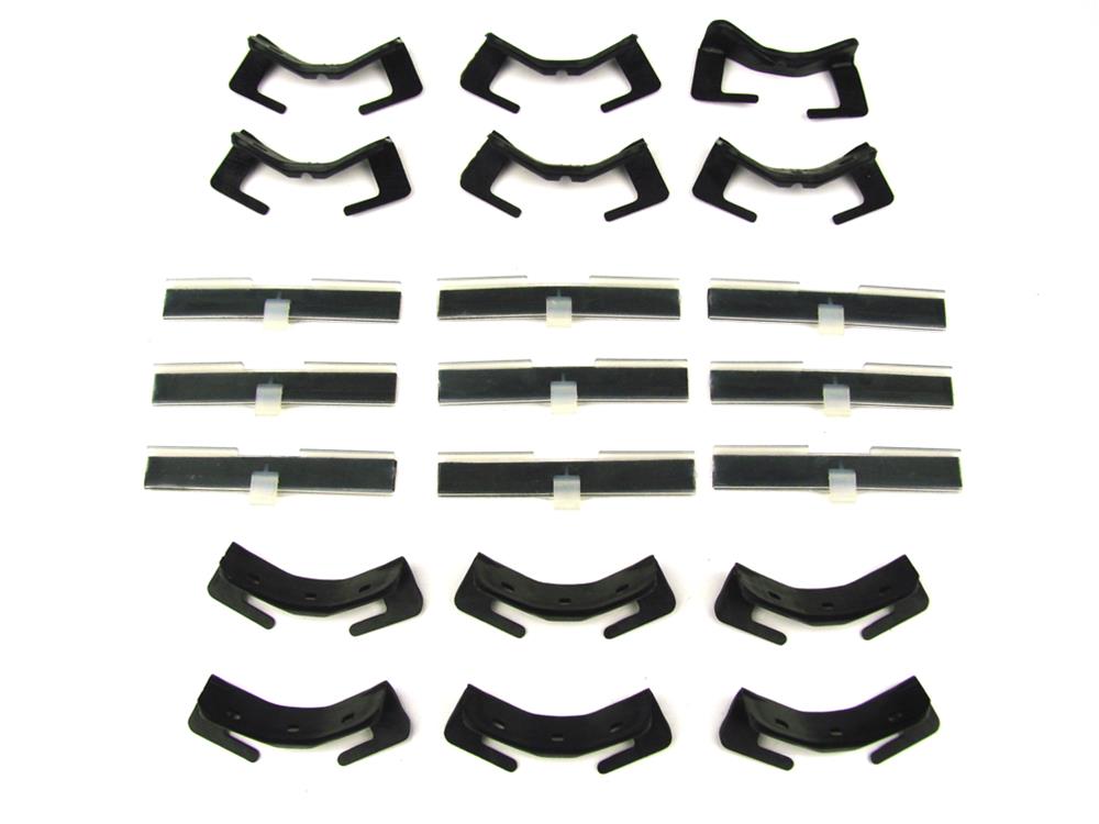 Precision Replacement Parts Windshield Molding Clip Kits PCK-453-83 1983-1985 Toyota Celica (2Dr Coupe/4Dr Hatchback), Kit, Windshield, 21 Piece Set