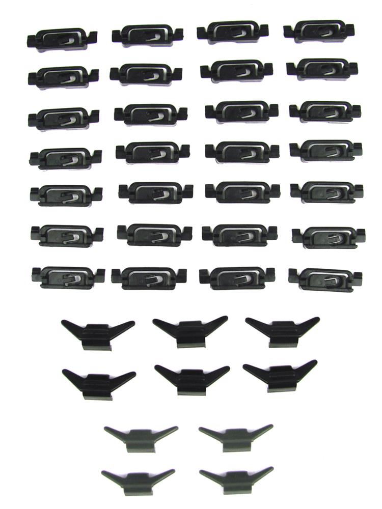 Precision Replacement Parts Windshield Molding Clip Kits PCK-459-83 1983-1987 Honda Prelude (2Dr Coupe), Kit, Windshield, 38 Piece Set