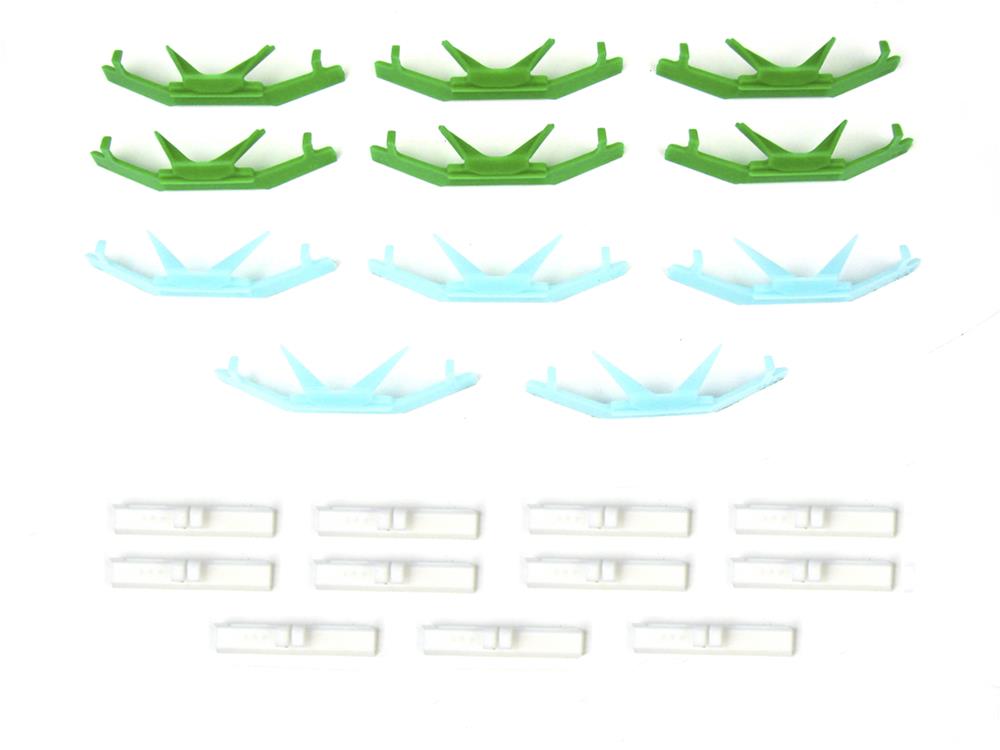 Precision Replacement Parts Windshield Molding Clip Kits PCK-518-86 1986-1989 Toyota Celica, Kit, Windshield, 22 Piece Set
