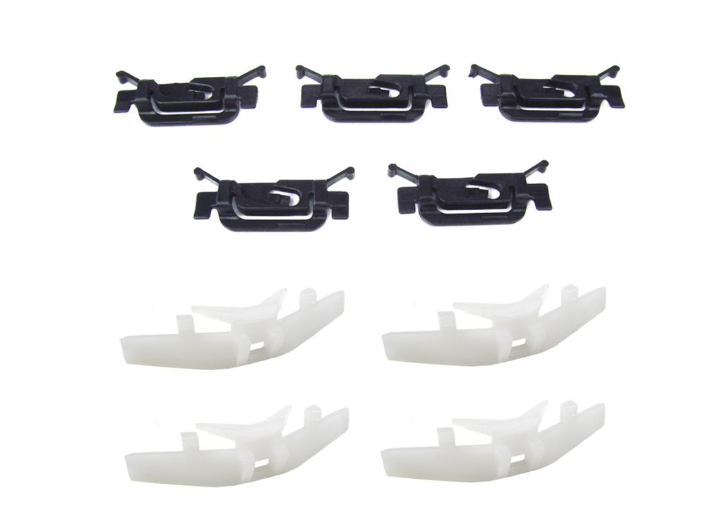 Precision Replacement Parts Windshield Molding Clip Kits PCK-520-86 1986-1989 Honda Accord (4Dr Sedan), Kit, Windshield, 9 Piece Set