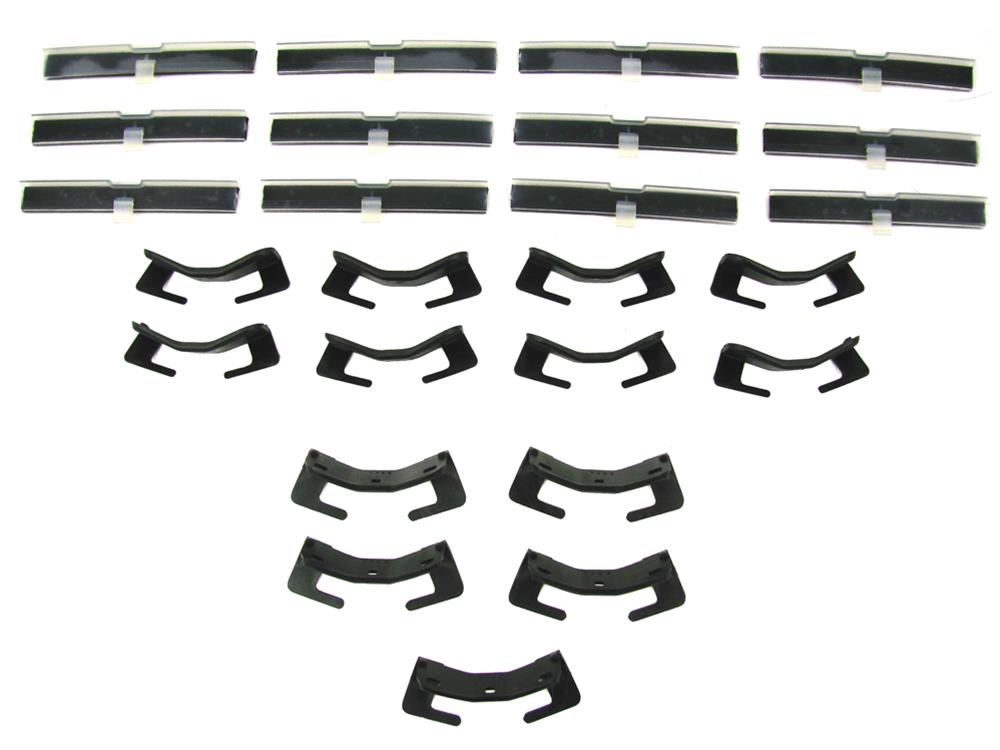 Precision Replacement Parts Windshield Molding Clip Kits PCK-545-87 1987-1988 Toyota Corolla (2Dr Hatchback), Kit, Windshield, 25 Piece Set