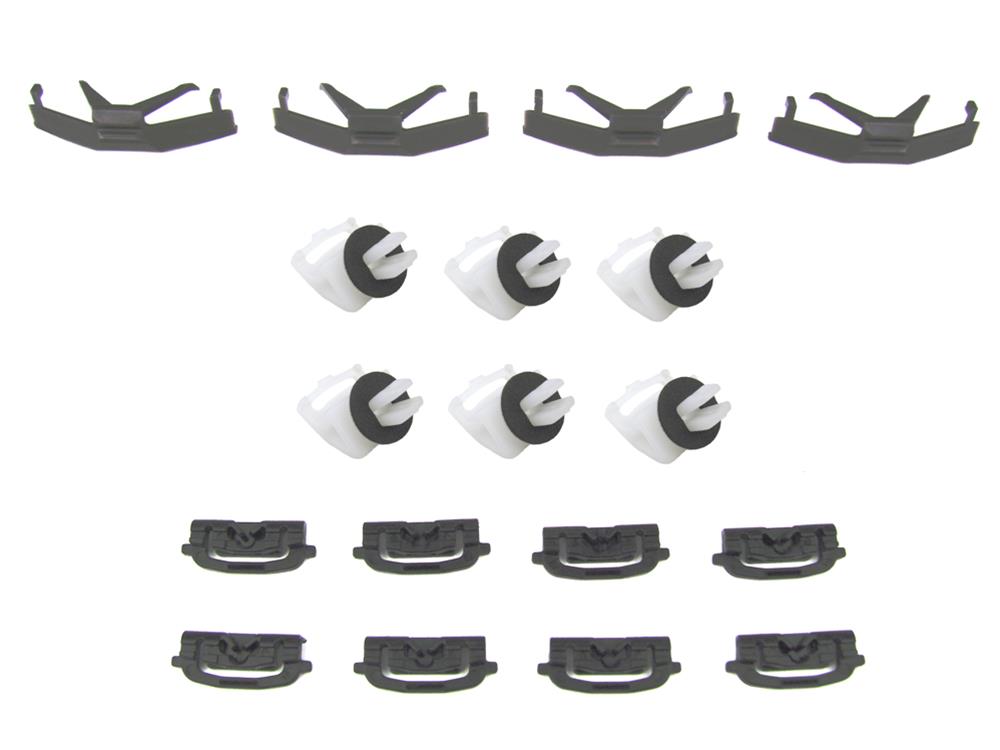 Precision Replacement Parts Windshield Molding Clip Kits PCK-610-89 1989-1998 Mazda MPV, Kit, Windshield, 18 Piece Set