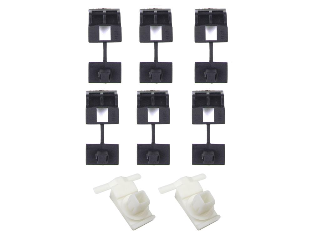Precision Replacement Parts Windshield Molding Clip Kits PCK-620-90 1990-1994 Eagle Talon (2Dr Coupe), Kit, Windshield, 8 Piece Set