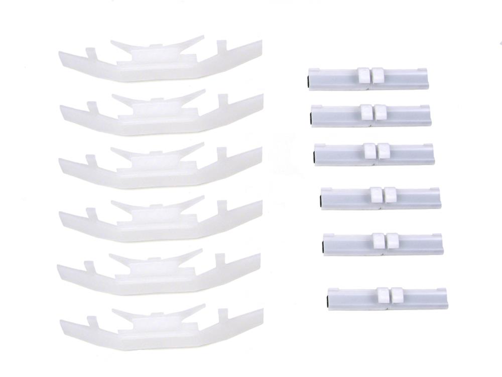 Precision Replacement Parts Windshield Molding Clip Kits PCK-694-92 1994-1996 Toyota Camry (2Dr Coupe), Kit, Windshield, 12 Piece Set