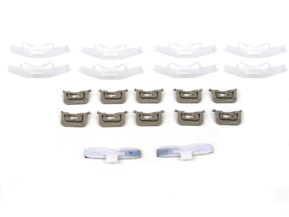 Precision Replacement Parts Windshield Molding Clip Kits PCK-776-92 1992-1996 Mitsubishi Diamante (4Dr Sedan), Kit, Windshield, 20 Piece Set
