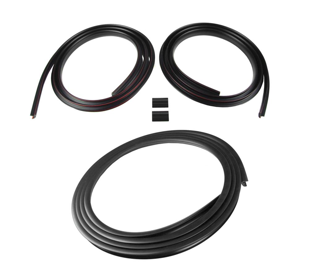URO Parts 171845121 Windshield Seal - Without Groove For Chrome Trim, EPDM Rubber