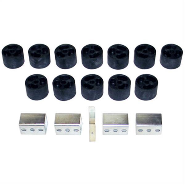 Performance Accessories Body Lift Kits PA132 Lift, 2 in., Nylon, Chevy, GMC, Kit