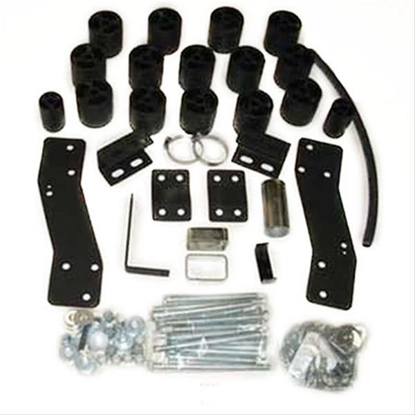 Performance Accessories Body Lift Kits PA60043 Lift, 3 in., Nylon, Dodge, Kit
