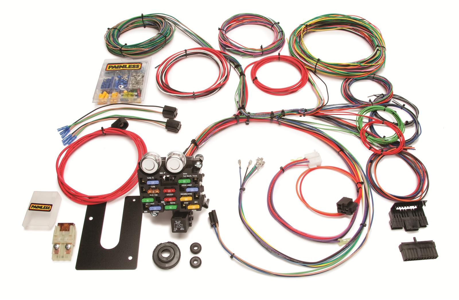 Painless Wiring 10101 Universal 12-Circuit Harnesss painless 50102 wiring diagram 