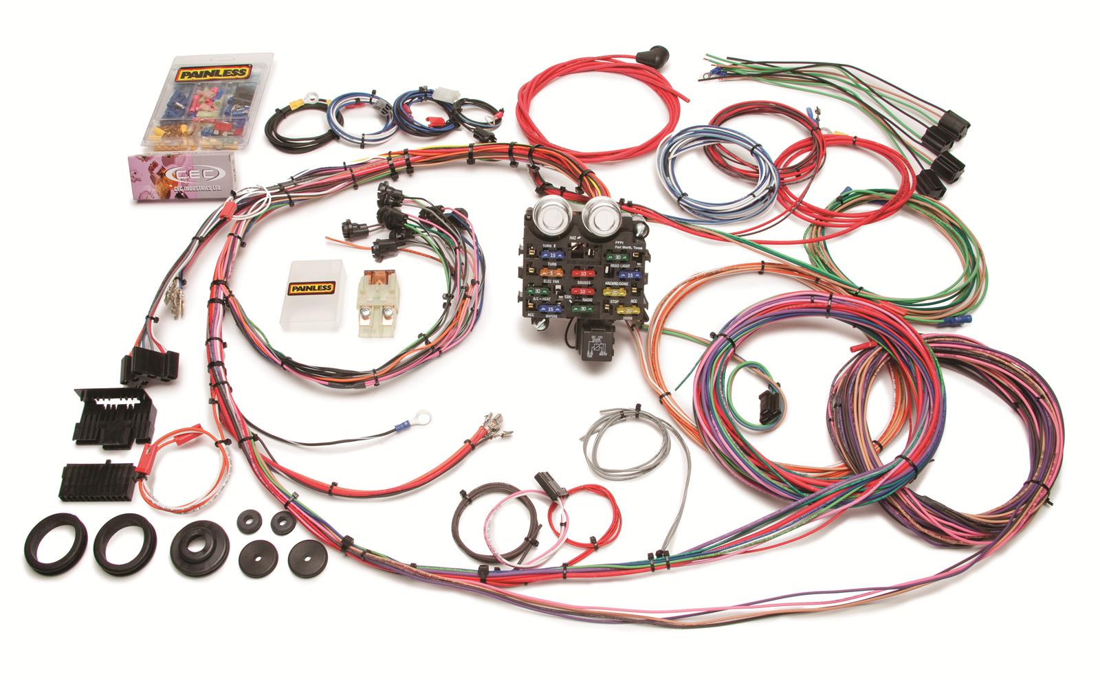 Painless Performance 19-Circuit GMC/Chevy Truck Harnesses ... c10 wire harness 