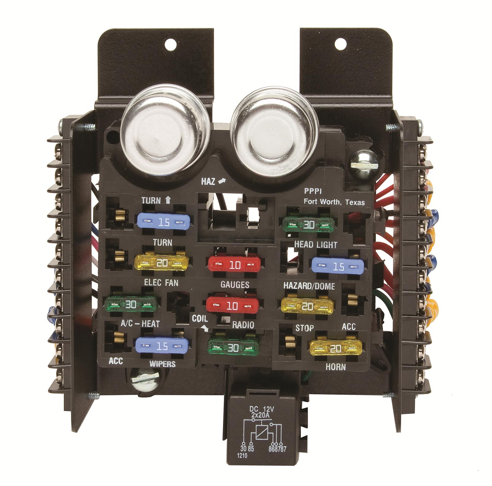 Painless Performance Universal Fuse Blocks 30001 - Free ... 1982 jeep cj7 wiring harness diagram 