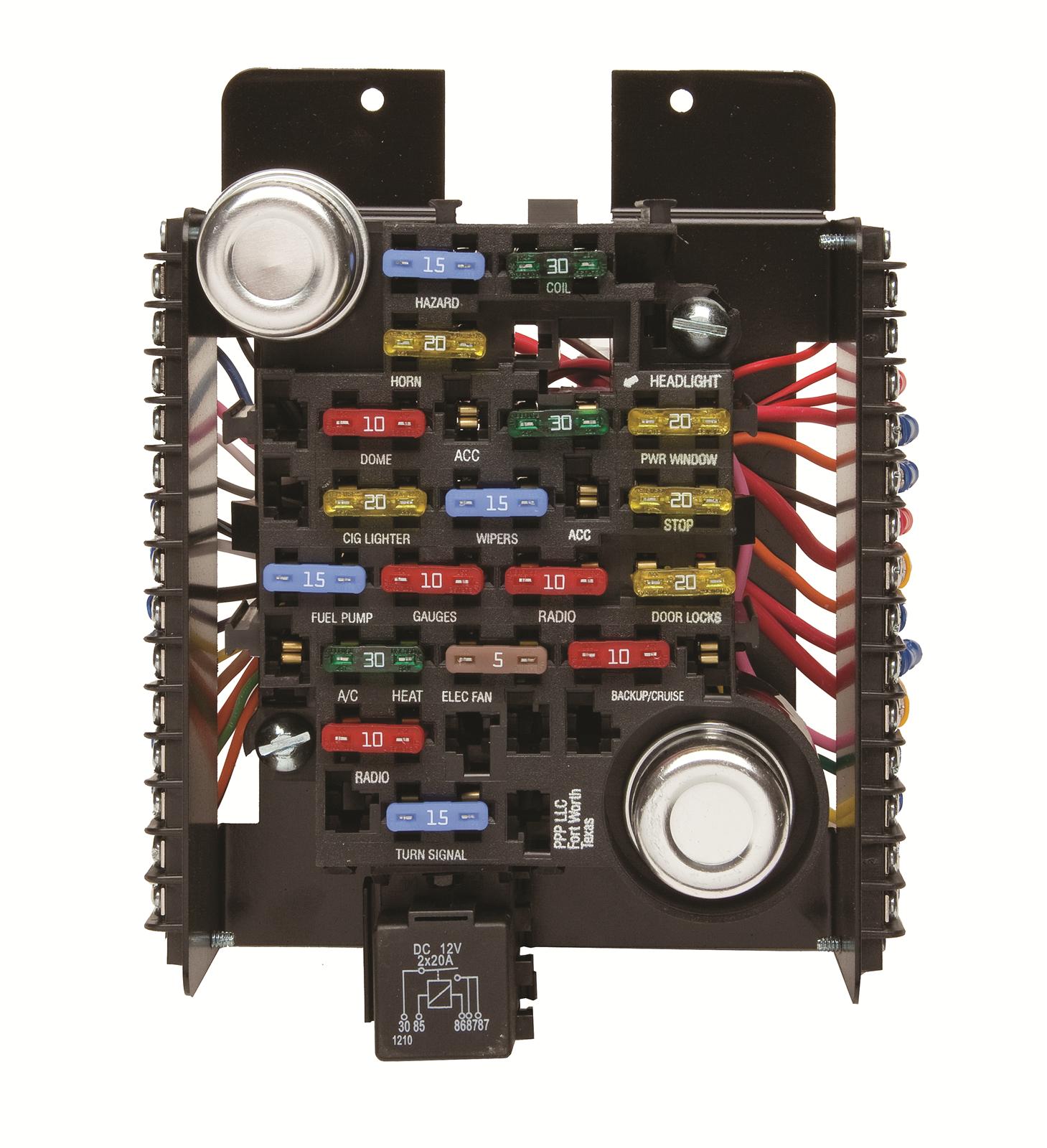 Painless Performance Universal Fuse Blocks 30003 - Free ... universal fuse and relay box 