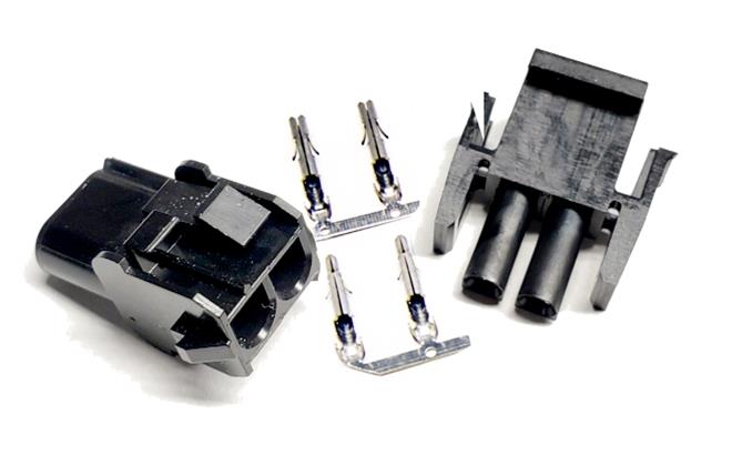 Painless Performance Connectors 40006 Wiring Connector, Quick Connect, 2-pin, Kit