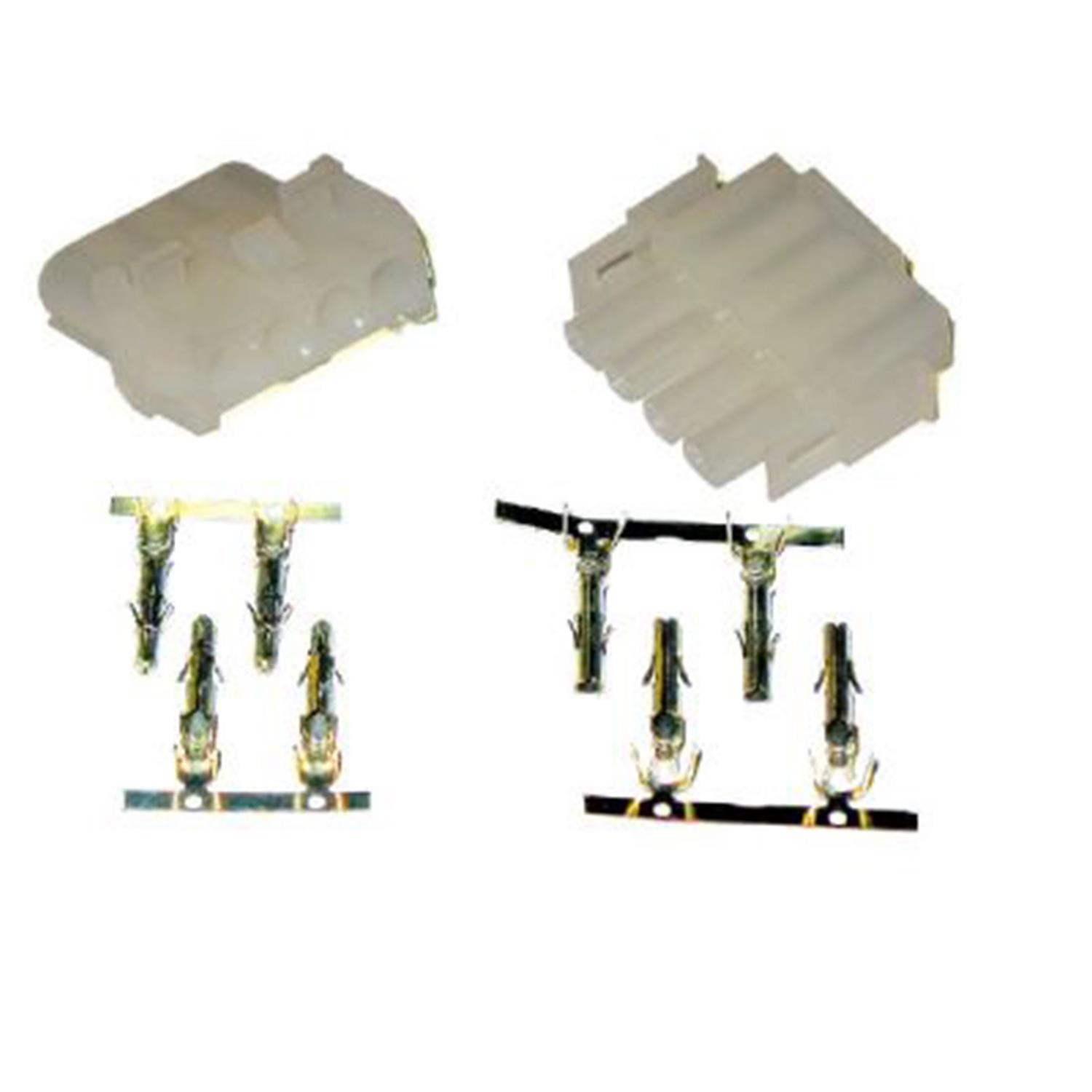 Painless Performance Connectors 40007 Wiring Connector, Quick Connect, 3-pin, Kit