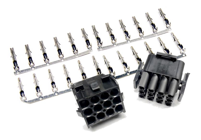 Painless Performance Connectors 40011 Wiring Connector, Quick Connect, 12-pin, Kit