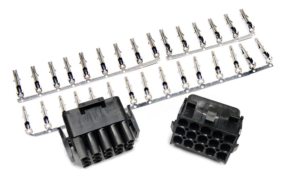 Painless Performance Connectors 40012 Wiring Connector, Quick Connect, 15-pin, Kit