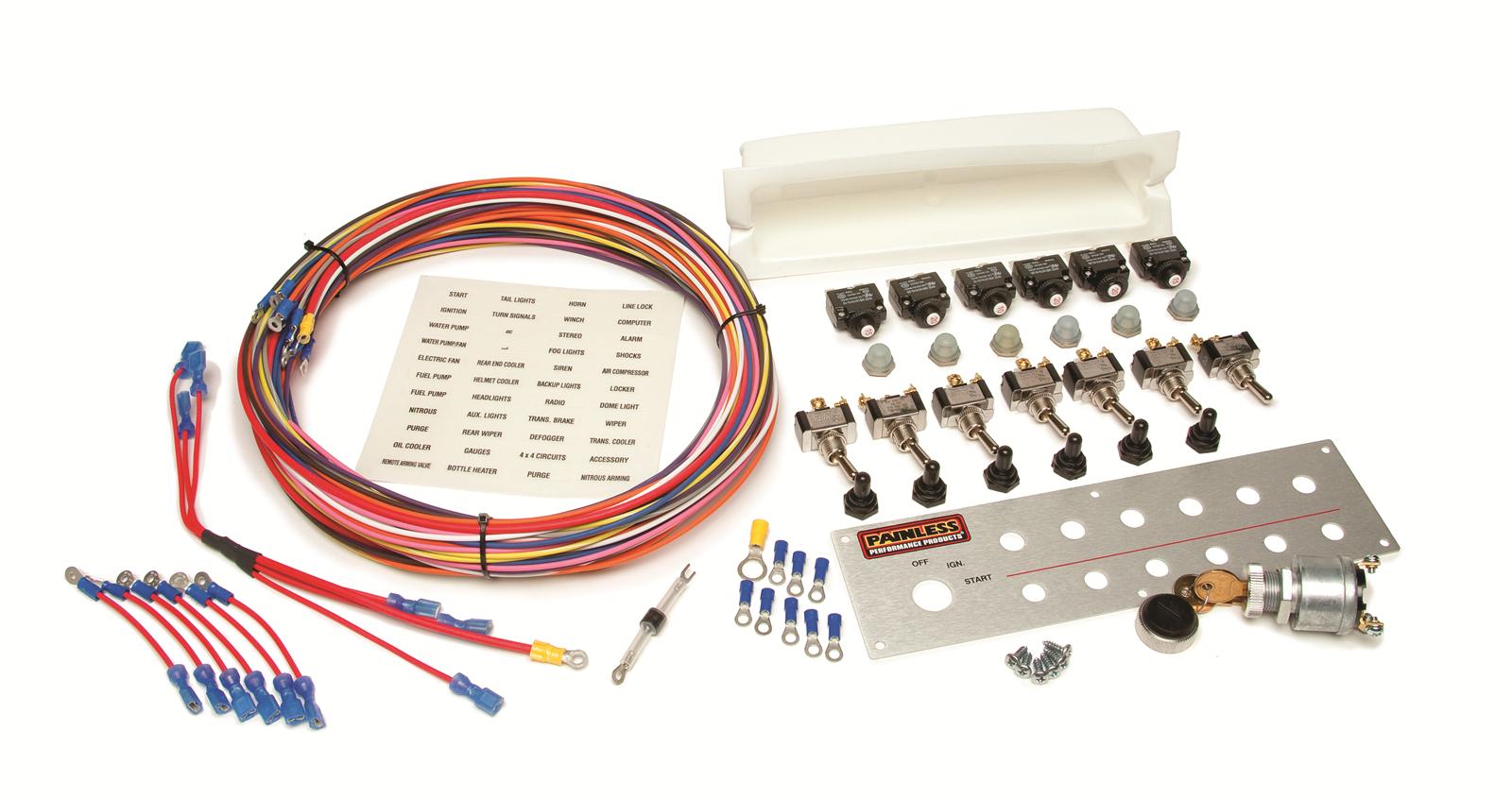 Painless Performance 50332 Painless Performance Switch Panels Summit