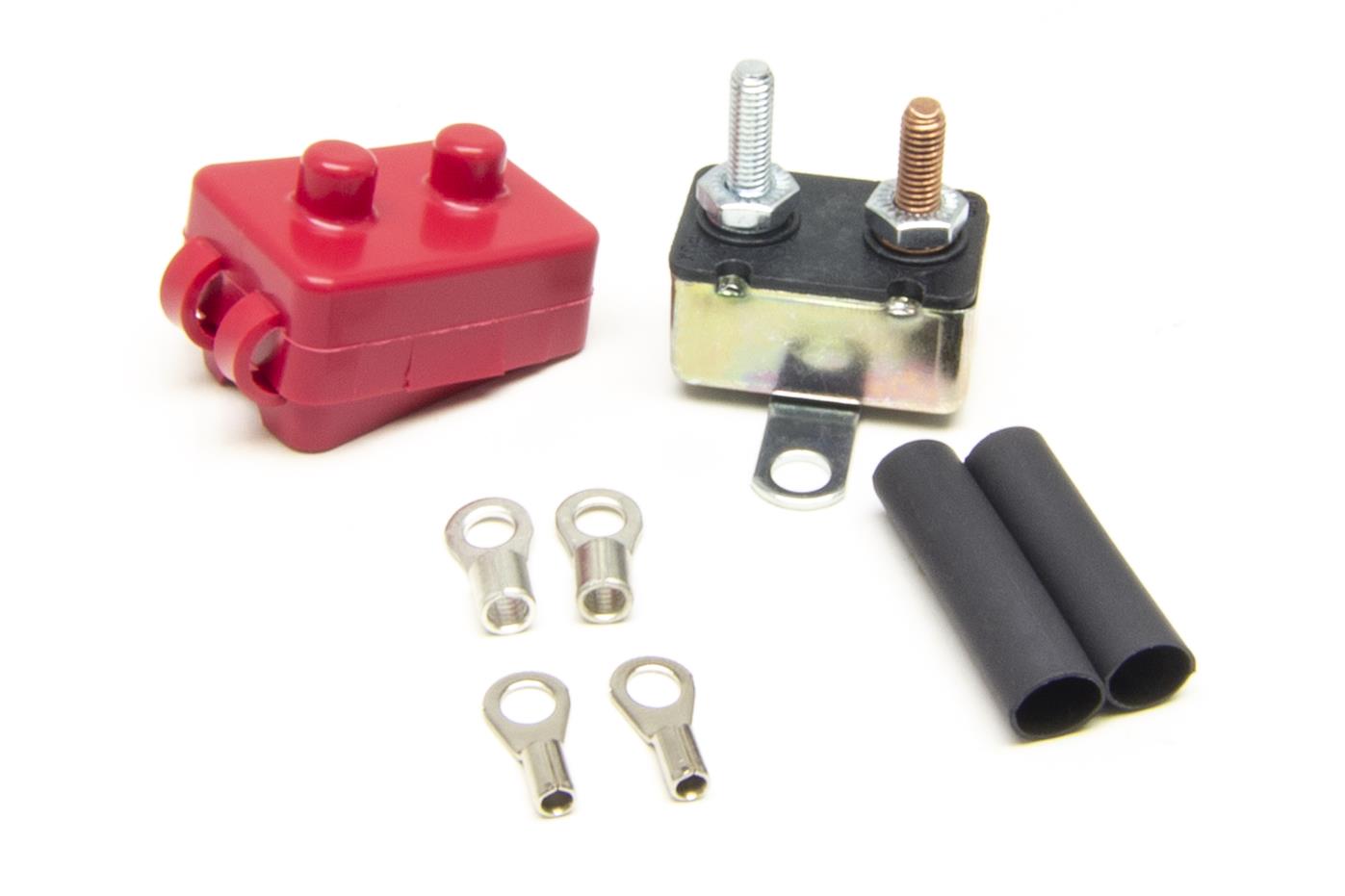 Painless Performance Circuit Breakers 80041 Breakers, Self-resetting, Thermal, 40 Amp, Universal, Red Boot, Each