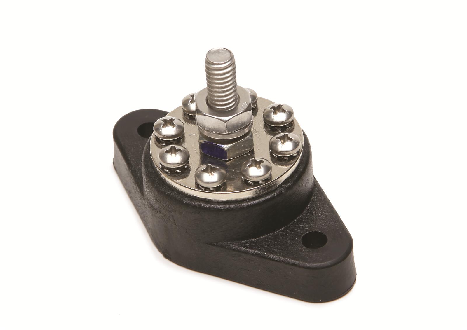Painless Performance 8 Point Distribution Block (Black) 80115 Painless Performance 8 Point Distribution Block (Black) 80115