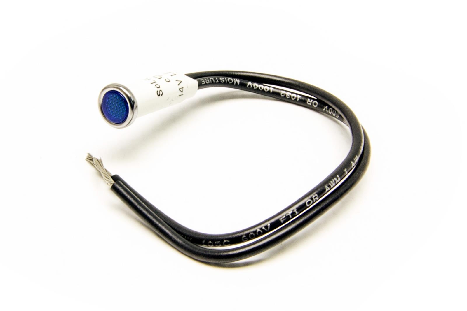 Painless Performance Warning Lights 80206 Light, Performance, Lens/Blue, .312 in. Diameter, Each