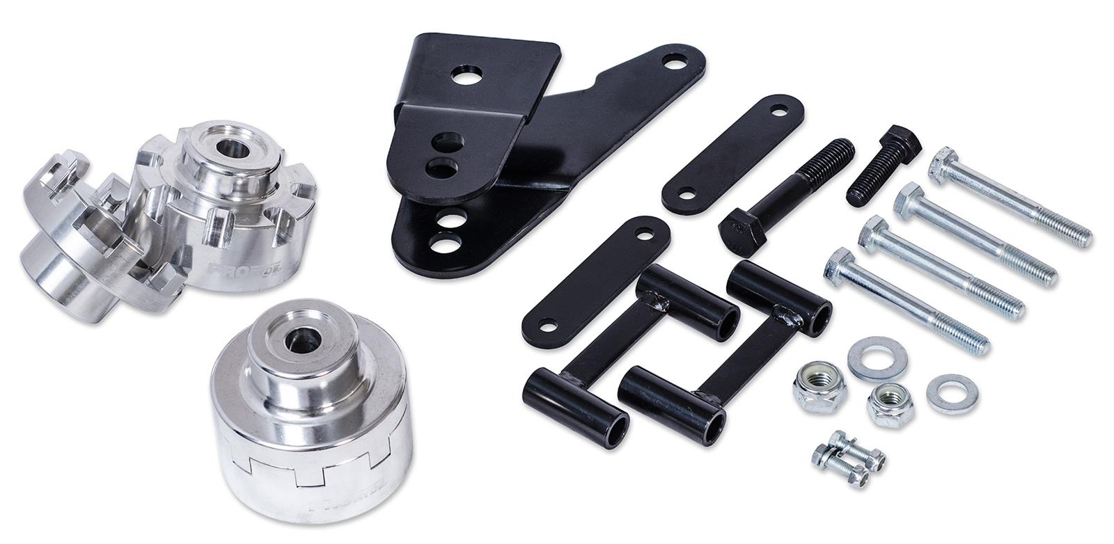ProRYDE 3-N-1 SuperBLOK Coil Spring Block Kits for 2007-2017 WRANGLER, 2018 WRANGLER JK - 56-7100J Suspension Lift, Block, Rear, Jeep, Kit