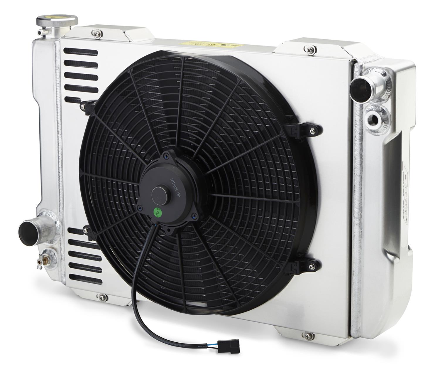 Proform 1-2-3 Universal Radiator Systems 119FS10 System with Fan, Universal, Aluminum, Natural, Manual Trans, 24.30 x18.0, Kit thumbnail 4