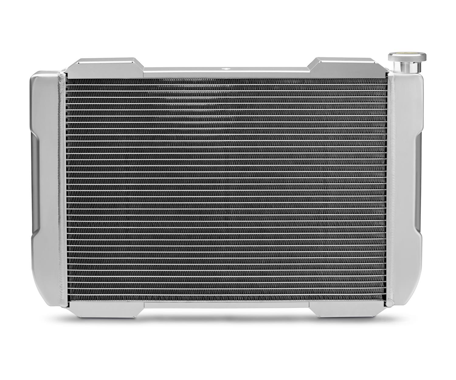 Proform 1-2-3 Universal Radiator Systems 121FS10 System with Fan, Universal, Aluminum, Natural, Manual Trans, 26.30 x18.0, Kit