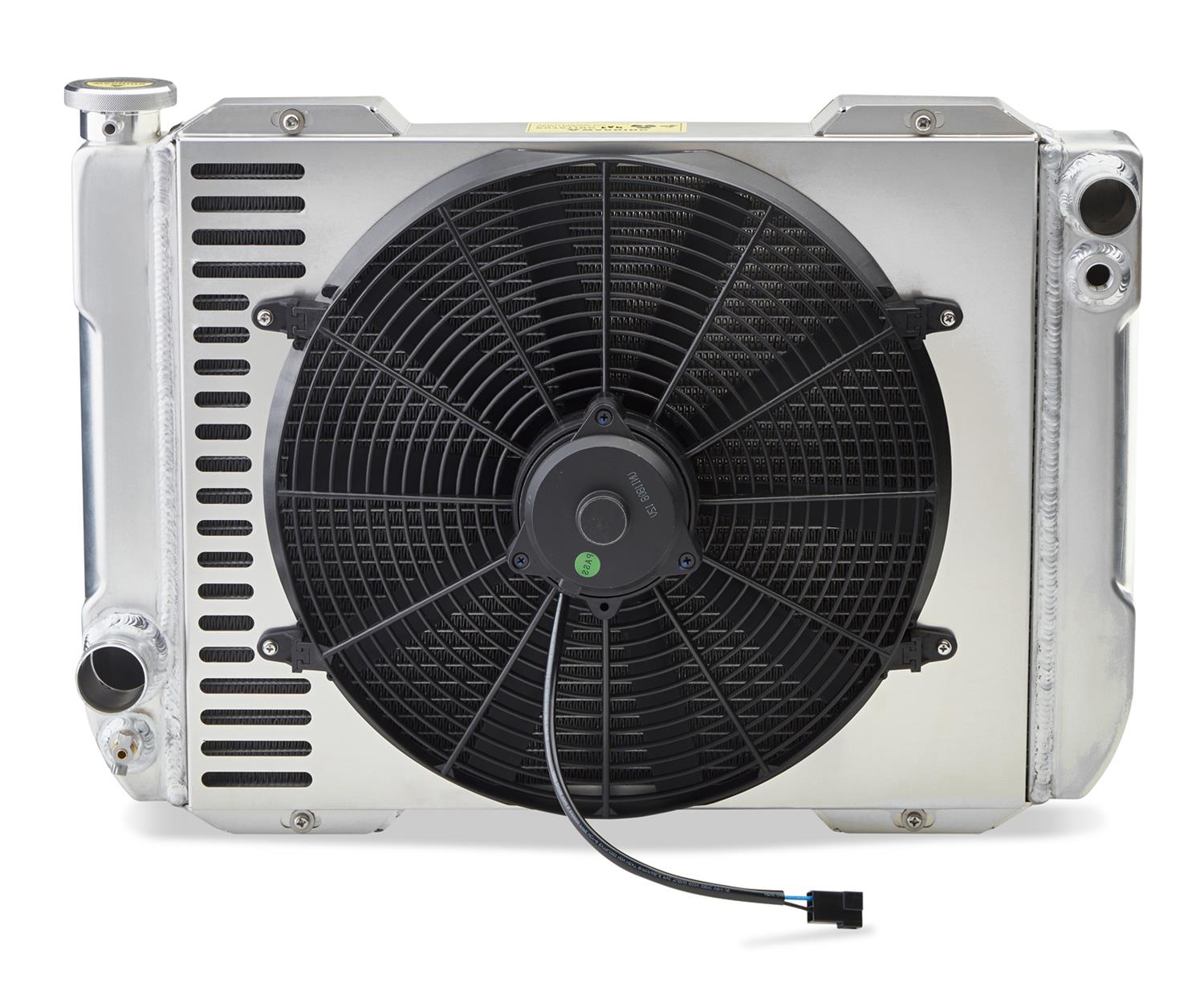 Proform 1-2-3 Universal Radiator Systems 121FS10 System with Fan, Universal, Aluminum, Natural, Manual Trans, 26.30 x18.0, Kit thumbnail 3