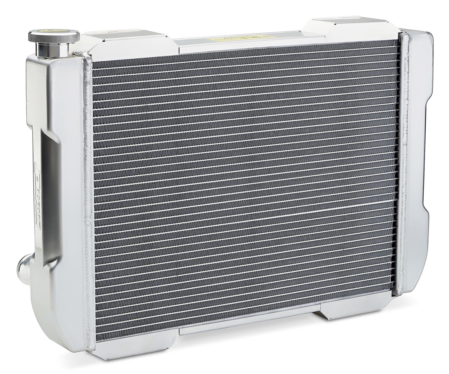 Proform 1-2-3 Universal Radiator Systems 121GS10 System with Fan, Universal, Aluminum, Natural, Manual Trans, 26.30 x18.0, Kit